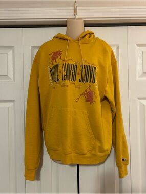Dance Gavin Dance Afterburner Collection Minion Bulls Yellow Hoodie